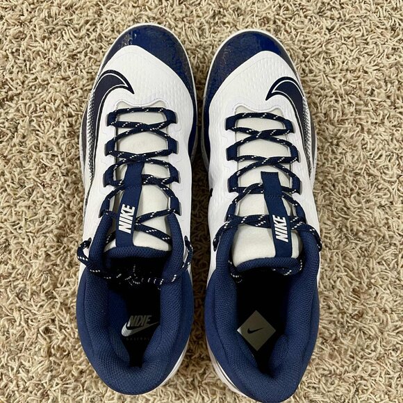 Nike Men’s Alpha Huarache Elite 4 Baseball Cleats FD2745-107, Size 15 (New) - Picture 6 of 16